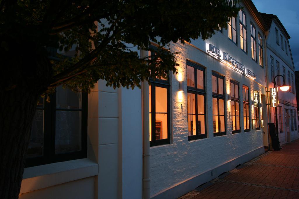 Hotel Restaurant Burgerstuben Bad Segeberg Exteriör bild