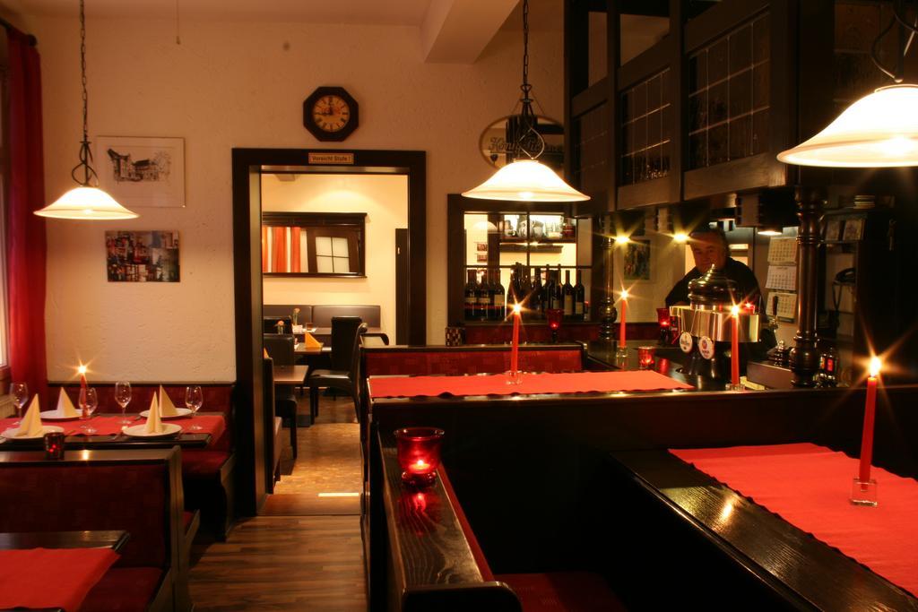 Hotel Restaurant Burgerstuben Bad Segeberg Exteriör bild