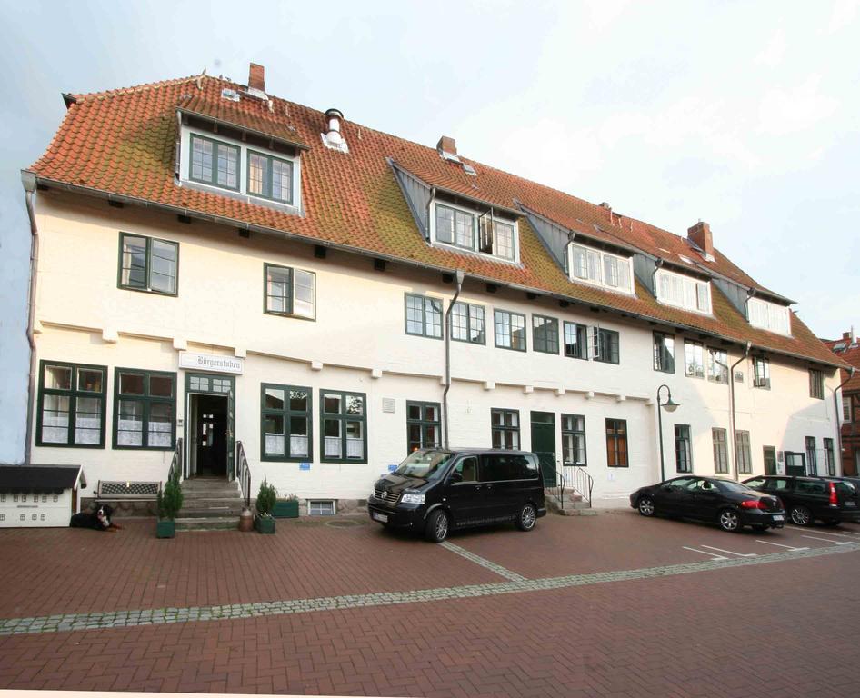 Hotel Restaurant Burgerstuben Bad Segeberg Exteriör bild